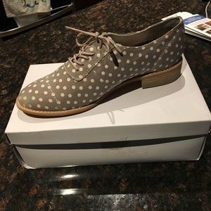 Gap polka dotted Oxford shoes